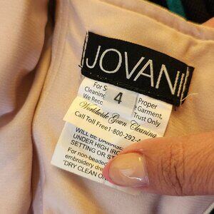 Jovani bodysuit gown